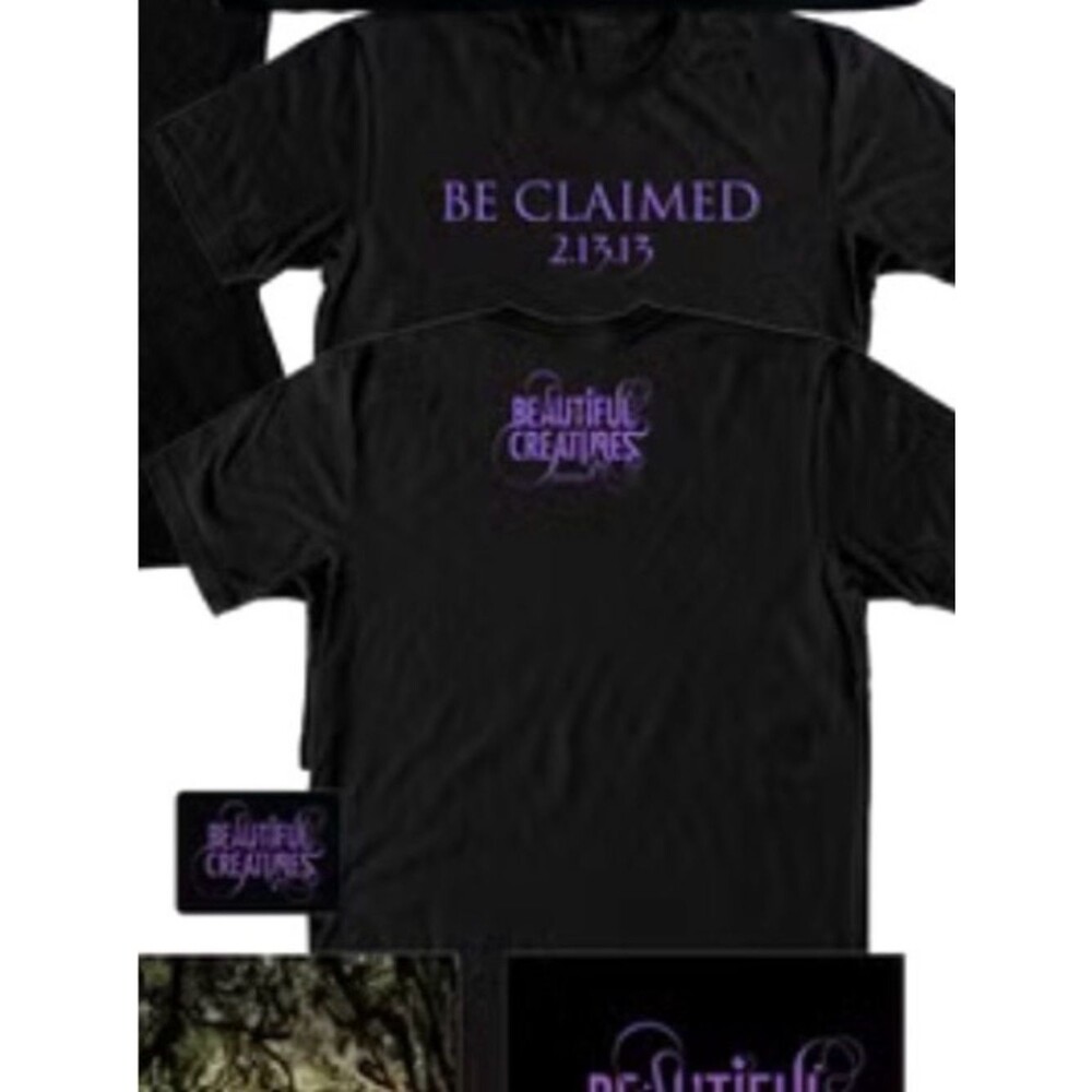 Vintage BEAUTIFUL CREATURES film Promotional Black Tee - Picture 5 of 5